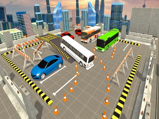 American Modern Bus Parking : Bus Game Simulator 2020 thumbnail